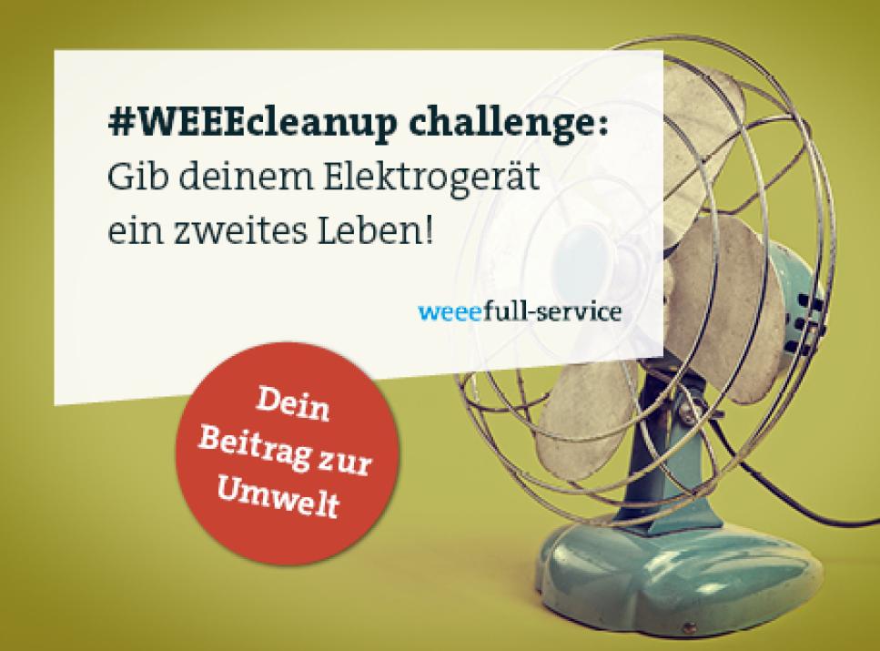 International E-Waste Day am 14. Oktober: #WEEEcleanup challenge